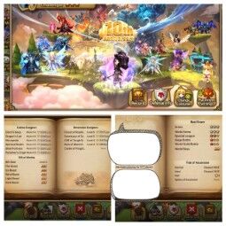 asia  Stater cuenta, nivel 50+ | 194 6* monster | 1500 Crytal |  Verónica (L) y 3DL ( SM3341 ) 0